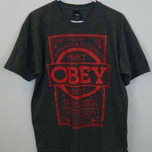 Obey Propaganda "Heavy Duty" Large Unisex Tee